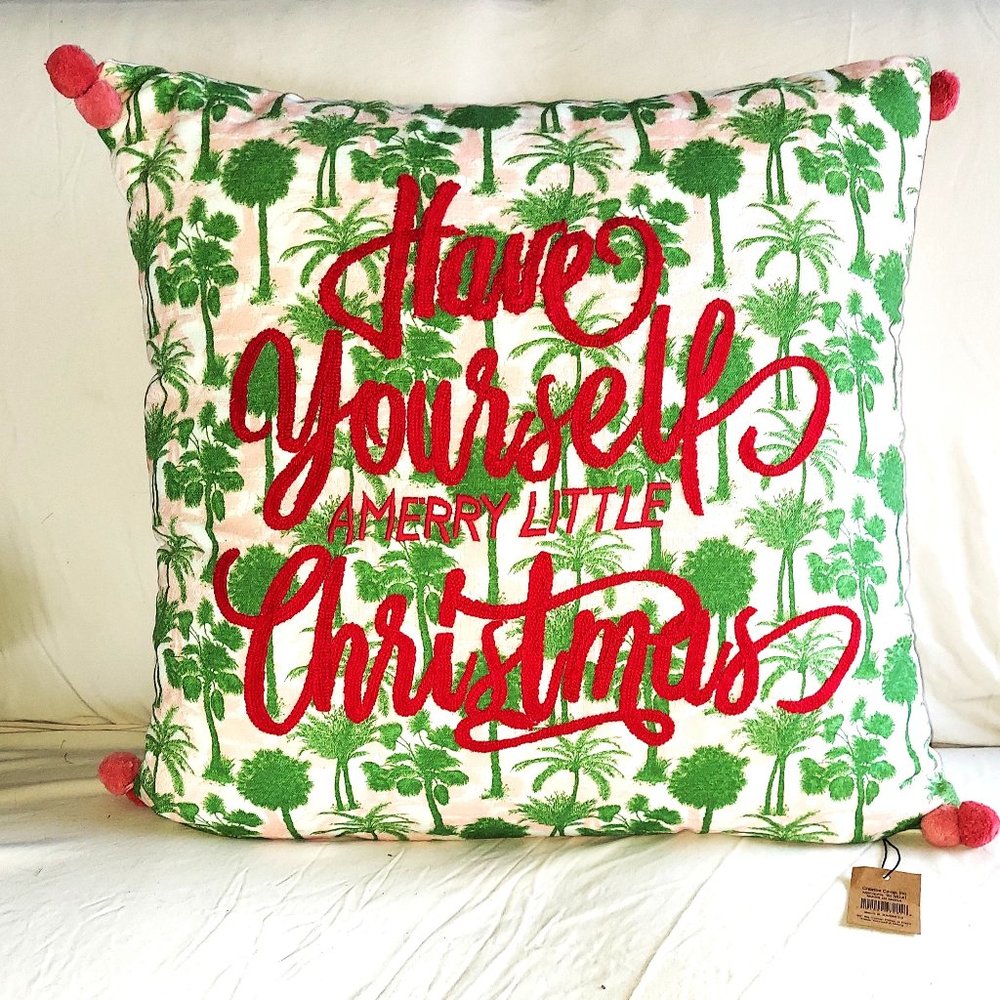 Xmas Christmas Pillow - Have Yourself a Merry Little Christmas